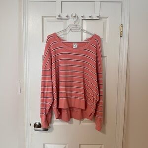 Striped Pink Sweater